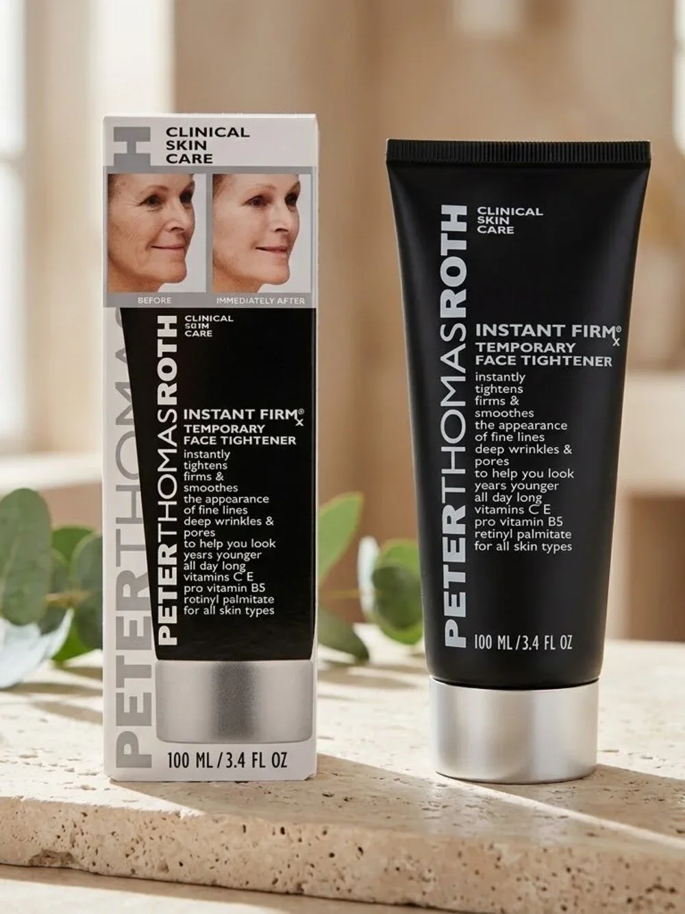 Peter Thomas Roth Instant FIRMx Temporary Face Tightener 3.4 oz / 100 ml New